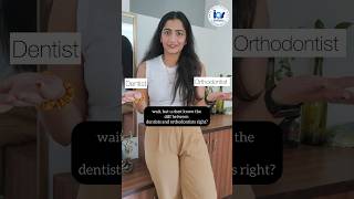 Orthodontist vs Dentist  Who are more qualified to do  Dental Braces  Aligner  Invisalign short [upl. by Gerardo363]