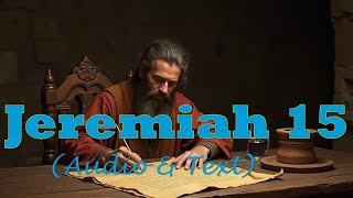 Jeremiah 15  KJV AUDIO BIBLE With Text amp Images [upl. by Burkhardt365]