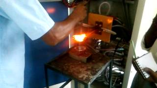 Induction brazing By Precision Components Corporation Hyderabad [upl. by Annwahsal]