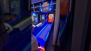 LANE MASTER Golden Pin Stage FINALLY Arcade Game In Spain with [upl. by Anomis]