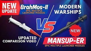 Which is better MANSUPER or BrahMosII  MODERN WARSHIPS [upl. by Ttezil]