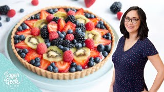 The Most Amazing Fresh Fruit Tart Recipe [upl. by Yllime]