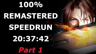 Final Fantasy 8 100 Remastered Speedrun in 203742 World Record Part 12 [upl. by Etnuhs]