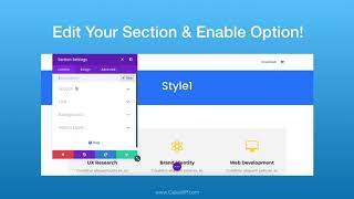 Divi Tab Section  Turn Section to Tabs [upl. by Meta]