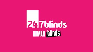 How To Fit Roman Blinds 247 Blinds [upl. by Norbel]