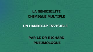 La sensibilité chimique multiple  un handicap invisible [upl. by Kevin514]