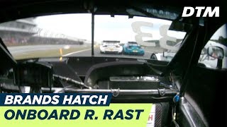 DTM Brands Hatch 2018  René Rast Audi RS5 DTM  RELIVE Onboard Race 2 [upl. by Hnahym]