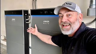 EASIEST GridTied Solar Battery Back Up System  Anker SOLIX X1 [upl. by Ardehs]