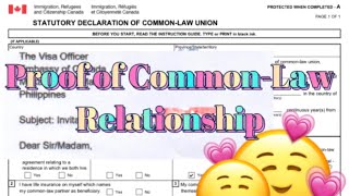 Proof of CommonLaw Relationship for Canadian Visa  Life in London Ontario V8 [upl. by Issirk]