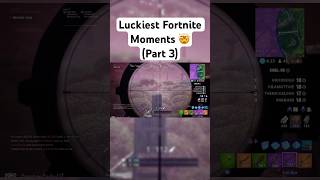 Luckiest Fortnite Moments Part 3 [upl. by Alfreda853]