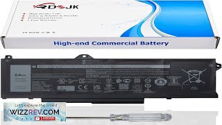 GRT01 R05P0 VXD57 Laptop Battery for Dell Latitude 5421 5431 5521 5531 Review [upl. by Ingrim]