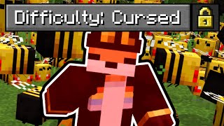 So I made a quotCursedquot Difficulty in Minecraft [upl. by Sidwel549]