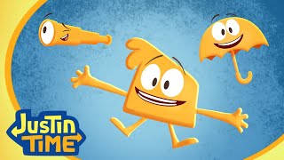 Squidgy Transformations 15 Minute Compilation  Justin Time  Cartoons for Kids [upl. by Hsejar]