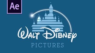 How to Create the Disney Intro 100 in After Effects  EASY [upl. by Alehcim]