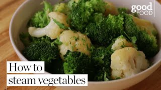 How to steam vegetables [upl. by Ottavia]