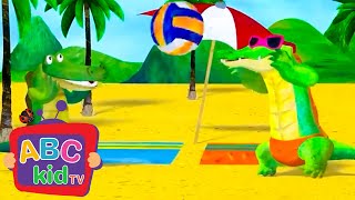 Crocodile Alligator Beach Playtime Song  ABC Kid TV Nursery Rhymes amp Kids Songs [upl. by Leduar]