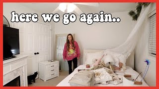 REARRANGING MY BEDROOM  Vlogmas Day 1 [upl. by Ardeen184]