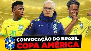 ⚽️ CONVOCAÇÃO DA SELEÇÃO BRASILEIRA PARA A COPA AMÉRICA 2024 [upl. by Oulman]