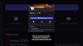 Bot de economia entretenimento e diversos para seu Servidor discord bot discordbot fyp fy [upl. by Kunz]