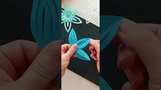 Three knives cut out beautiful threedimensional snowflakes simple and beautiful handmade DIY [upl. by Gathard187]