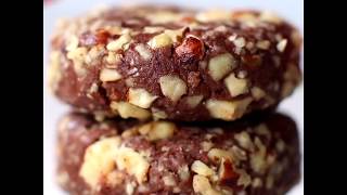 Healthy No Bake Ferrero Rocher Cookies Paleo Vegan Gluten Free Keto [upl. by Crosby]