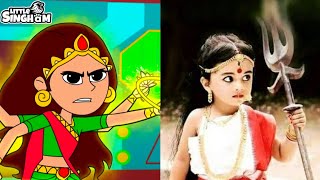 Little singham characters in real life  All cartoon characters [upl. by Virgina502]