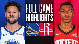 WARRIORS at ROCKETS  FULL GAME HIGHLIGHTS  April 4 2024 [upl. by Eylhsa]