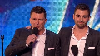 The Neales  Britains Got Talent 2015 Audition week 4 [upl. by Sorips]