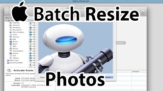 Batch Resize Photos on Mac OS  How to Resize Images on Mac Automator Workflow [upl. by Baler]