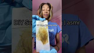 DIY Waxing Hair Removal 🙀  ASMR wax beautyhacks hairremoval sugarwax diy  asmr shorts [upl. by Ramo6]