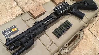 Remington 870 Police Magnum 14” Short Barreled Shotgun Eform 1 SBS project Best upgrades Video [upl. by Ainnek332]