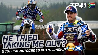 Crazy Day  Scottish Motocross Champs 🏴󠁧󠁢󠁳󠁣󠁴󠁿  Tristan Purdon 🇿🇦 [upl. by Kcirrek]