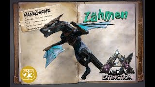 ARK Extinction GUIDEDeutsch  Managarmr zähmen amp Tipps  DLC Taming [upl. by Aehr]