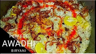 Awadhi Dum Biryani  Lazeez Dum Biryani  Awadhi Masalo Ki Dum Biryani [upl. by Gilda161]