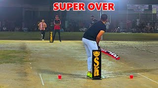 SUPER OVER  TAMOUR MIRZA VS KHURAM CHAKWAL BEST SUPER OVER [upl. by Nauqas]