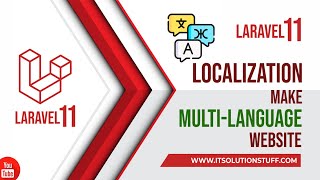 Laravel 11 Localization  Create Multi Language in Laravel 11 [upl. by Souza169]