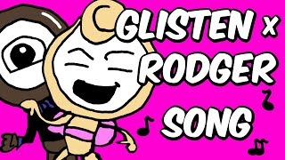 Glisten x Rodger Song Dandys World Song Official Animated Music Video [upl. by Giule]