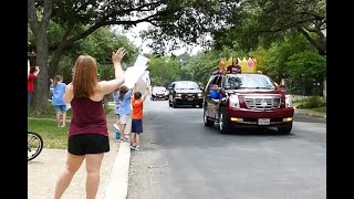 Blattman Teachers Parade Forests at Inwood [upl. by Akerdna]