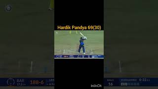 Hardik Pandya 6930 Vs Tamilnadu in Syed mustaq Ali trophy URBumrah youtubeshorts [upl. by Einaled609]