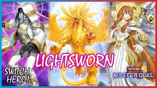 PURE LIGHTSWORN COMBO DUELIST CUP GAMEPLAY YuGiOh Master Duel lightsworn masterduel [upl. by Nnaesor]