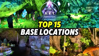 Aberration Best Base Locations Ark Survival Ascended [upl. by Aerdied190]