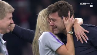 Pochettino in tears Incredible scenes as Spurs reach Champions League final [upl. by Anawek]