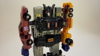 Reprolabels G1 Stunticons amp Menasor Review [upl. by Akemal]