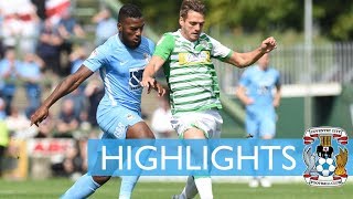 Highlights  Yeovil 20 Coventry [upl. by Uehttam]