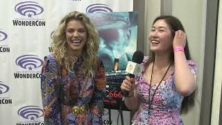 AnnaLynne McCord Titanic 666  Wondercon 2022 [upl. by Arahd]