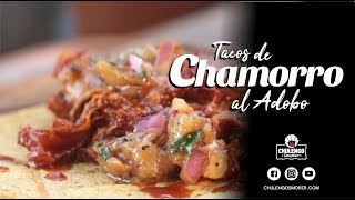 TACOS DE CHAMORRO AL ADOBO [upl. by Iclehc781]