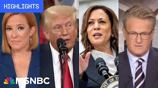 Countdown to the 2024 election Day 91  MSNBC Highlights [upl. by Nalyd]