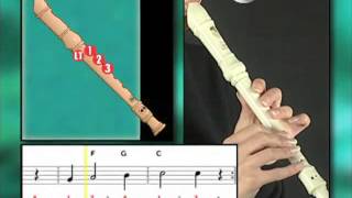 Ex010 How to Play Recorder  Recorder Lessons for Beginners [upl. by Ronal]