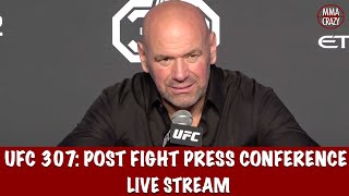 UFC 307 Pereira vs Rountree Jr Post Fight Press Conference Live Stream [upl. by Lenej260]