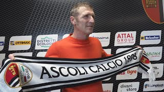 Ascoli Calcio presentazione Massimo Carrera [upl. by Gnoh]